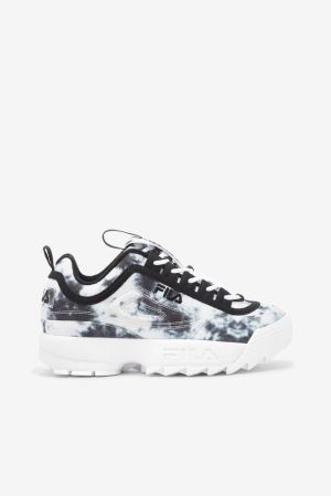 FILA Disruptor 2 Dark Tie Dye Sneakers Multicolor / Black / Multicolor,Womens Shoes | CA.CRLOKB673